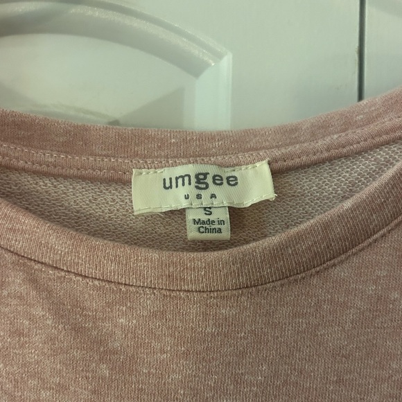 Umgee Pink Ruffled sleeve dress - Picture 2 of 2